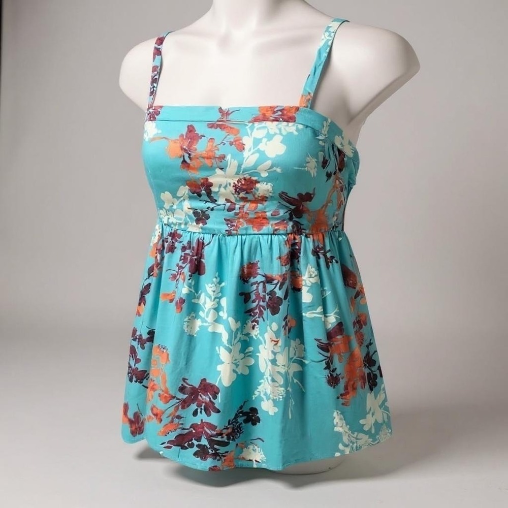 TORRID Babydoll Challis Square Neck Tank NWT Size 1X